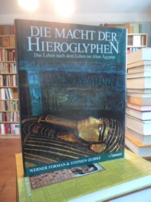 Imagen del vendedor de Die Macht der Hieroglyphen. Das Leben nach dem Leben im Alten gypten. a la venta por Antiquariat Floeder