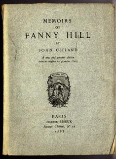 Image du vendeur pour Memoirs of Fanny Hill. A new genuine edition from the original text (London, 1749). mis en vente par Antiquariat Ars Amandi