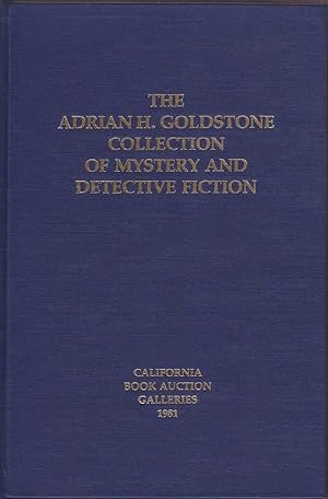 The Adrian H. Goldstone Collection of Mystery and Detective Fiction