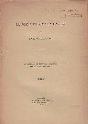 LA POESÍA DE ROSALÍA DE CASTRO.