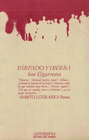 Seller image for PRPADO Y HIERBA. for sale by Librera Torren de Rueda