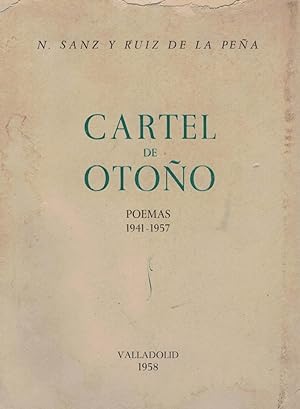Bild des Verkufers fr CARTEL DE OTOO. Poemas 1941-1957. zum Verkauf von Librera Torren de Rueda
