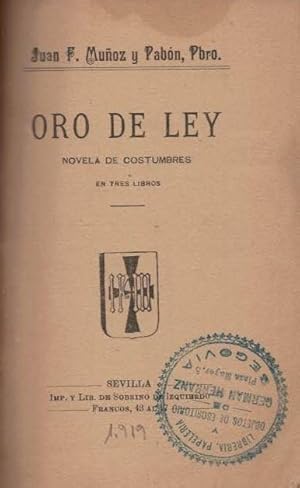 ORO DE LEY.