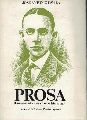 Seller image for PROSA (Ensayos, artculos y cartas literarias) for sale by Librera Torren de Rueda