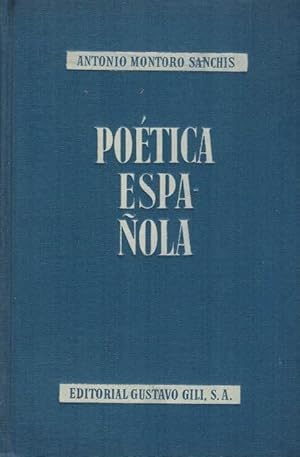 Imagen del vendedor de POTICA ESPAOLA. a la venta por Librera Torren de Rueda