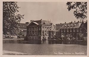 Carte postale : LA HAYE/DEN HAAG, Hofvijver met Mauritshuis [Nederland/Pays-Bas]