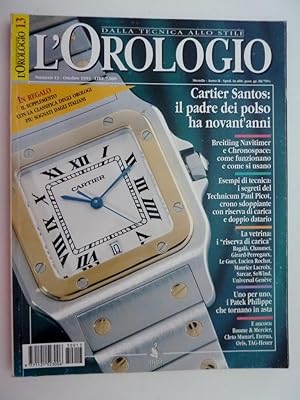 Seller image for L'OROLOGIO DallaTecnica allo Stile Numero 13 Ottobre 1993 - Mensile, Anno II" for sale by Historia, Regnum et Nobilia