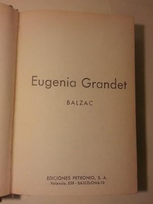 EUGENIA GRANDET.