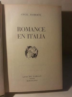 ROMANCE EN ITALIA.