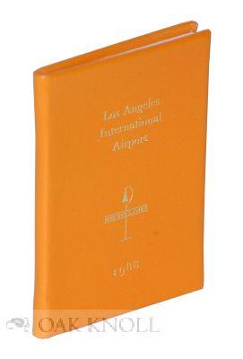 Image du vendeur pour LOS ANGELES INTERNATIONAL AIRPORT mis en vente par Oak Knoll Books, ABAA, ILAB
