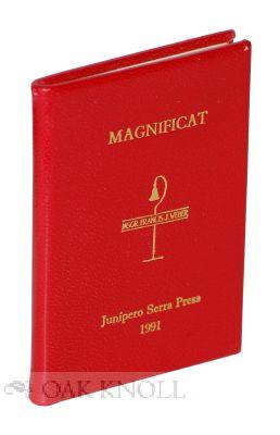 Seller image for MAGNIFICAT for sale by Oak Knoll Books, ABAA, ILAB