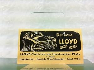 Bild des Verkufers fr Lloyd LP 400 / LS 400. Lloyd-Vertrieb am Innsbrucker Platz, WIldelau. zum Verkauf von Antiquariat Ehbrecht - Preis inkl. MwSt.