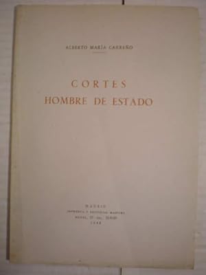 Imagen del vendedor de Hernn Corts, Hombre De Estado a la venta por Librera Antonio Azorn