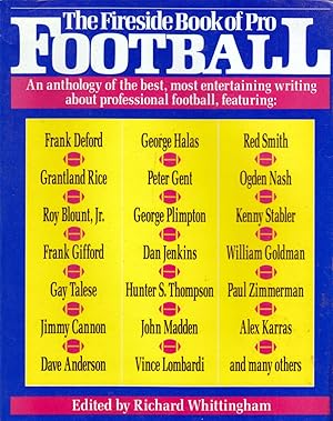 Imagen del vendedor de The Fireside Book of Pro Football a la venta por Kayleighbug Books, IOBA