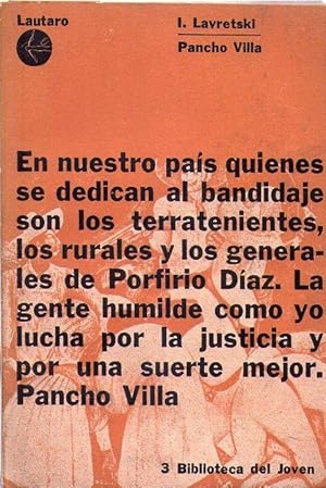 Imagen del vendedor de PANCHO VILLA a la venta por Buenos Aires Libros