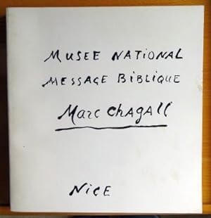Immagine del venditore per Musee National Message Biblique Marc Chagall Nice Schenkung Marc und Valentina Chagall venduto da Antiquariat Blschke