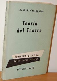 Seller image for TEORA DEL TEATRO for sale by EL RINCN ESCRITO