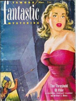 Seller image for FAMOUS FANTASTIC MYSTERIES: March, Mar. 1951 ("Threshold of Fear") for sale by Books from the Crypt