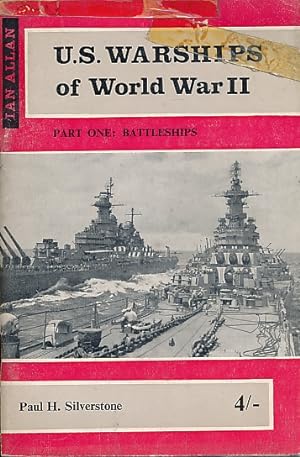 Bild des Verkufers fr U.S. Warships of World War II. Part 1, Battleships zum Verkauf von Barter Books Ltd