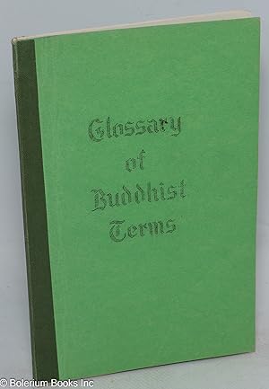 Glossary of Buddhist terms