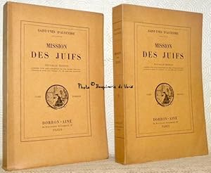 Seller image for Mission des juifs. Nouvelle dition augmente d'une table alphabtique des noms propres cits dans l'ouvrage et orne d'un portrait D'A. de Saint-Yves D'Alveydre. Tome I et tome II. for sale by Bouquinerie du Varis