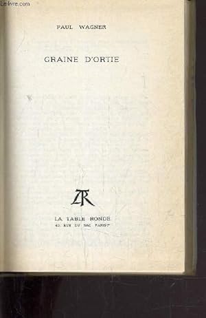 Seller image for GRAINE D'ORTIE. for sale by Le-Livre