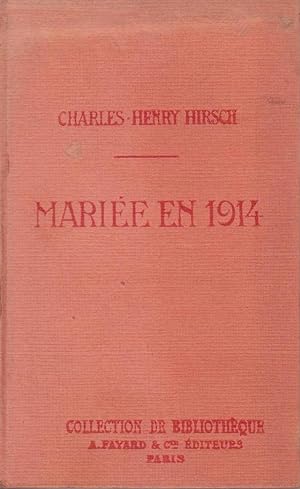 Seller image for Marie en 1914 [et autres nouvelles] for sale by Bouquinerie "Rue du Bac"
