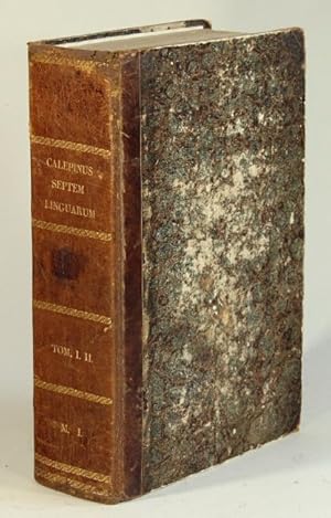 Seller image for Septem linguarum Calepinus. Hoc est lexicon latinum, variarum linguarum interpretatione adjecta for sale by Rulon-Miller Books (ABAA / ILAB)