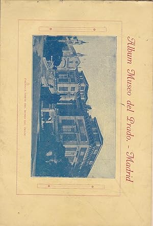 ALBUM MUSEO DEL PRADO MADRID (1er. Cuaderno-Escuela Española 1ªParte)Edición Popular- Plano del M...