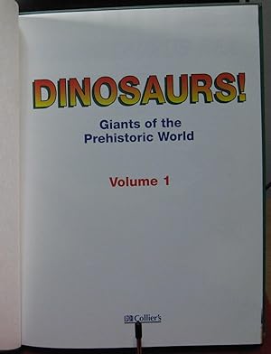 Seller image for Dinosaurs, Giants of the Prehistoric World, Volume 1 for sale by Phyllis35