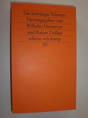 Image du vendeur pour Die bedrngte Toleranz. Ethnisch-kulturelle Konflikte, religise Differenzen und die Gefahren politisierter Gewalt. mis en vente par Stefan Kpper