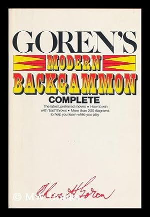 Seller image for Modern Backgammon Complete for sale by MW Books