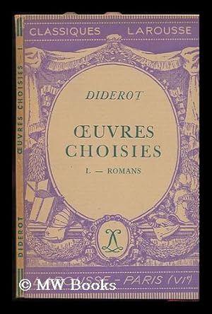 Image du vendeur pour Oeuvres Choisies 1 - Romans mis en vente par MW Books