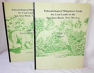 Bild des Verkufers fr A study to determine paleontological mitigation for coal lands in the San Juan Basin, New Mexico zum Verkauf von Flamingo Books