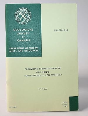 Ordovician trilobites from the Keele range, Northwestern Yukon territory, (Geological Survey of C...