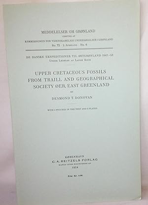 Seller image for Upper Cretaceous fossils from Traiil and Geographical Society for sale by Flamingo Books