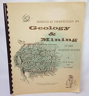 Sources of information on geology and mining in the Western States,