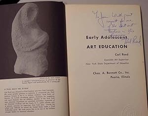 Seller image for EARLY ADOLESCENT ART EDUCATION for sale by Popeks Used and Rare Books, IOBA