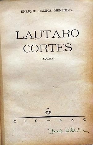Imagen del vendedor de Lautaro Corts a la venta por Librera Monte Sarmiento