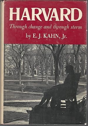 Bild des Verkufers fr Harvard: Through Change and Through Storm zum Verkauf von Dorley House Books, Inc.