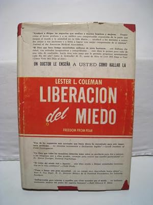 Seller image for LIBERACION DEL MIEDO for sale by Crapze Libros