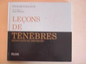 Seller image for LECONS DE TENEBRES RESISTANTS ET DEPORTES for sale by Le temps retrouv