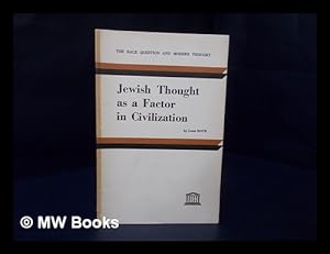 Seller image for Jewish thought as a factor in civilization for sale by MW Books