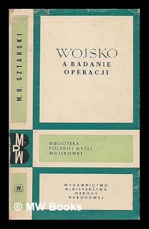 Immagine del venditore per Wojsko a badania operacji [Language: Polish] venduto da MW Books