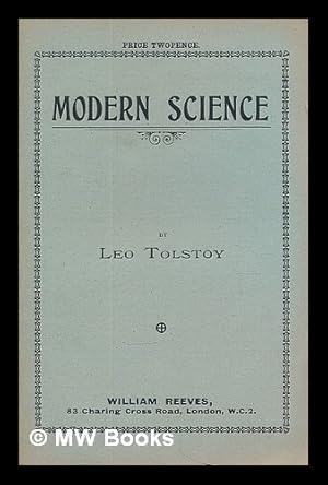 Imagen del vendedor de Modern science / Leo Tolstoy a la venta por MW Books