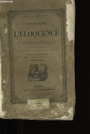 Seller image for LES FLEURS DE L'ELOQUENCE for sale by Le-Livre