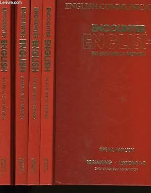 Imagen del vendedor de ENCOUNTER ENGLISH. THE BRITANNICA METHOD. EN 4 VOLUMES + 1 OUVRAGE ENGLISH COMMUNICATIONS + MICROPHONOGRAPHE. a la venta por Le-Livre