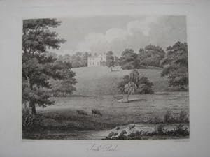 Seller image for Original Antique Engraving Illustrating South Park in Kent. By Paul Amsinck. Published By E.Lloyd in 1809 for sale by Rostron & Edwards