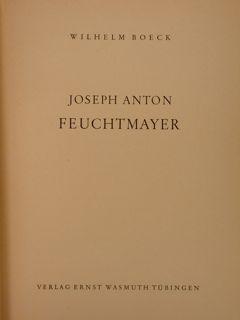 Seller image for JOSEPH ANTON FEUCHTMAYER. for sale by EDITORIALE UMBRA SAS