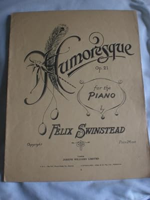 Immagine del venditore per Humouresque Op 21- for the piano venduto da MacKellar Art &  Books